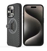 AUROX for iPhone 15 Pro Max Case with Invisible Stand [Compatible with MagSafe] Military-Grade Pr...
