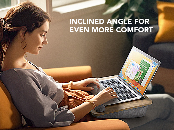 HNLD12 laptop lap desk lap desk with cushion laptop stand for bed for adults