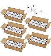 (50 Rolls) NefLaca Thermal Receipt Paper 3 1/8 x 230, 10 Rolls Receipt Paper for Epson Receipt Pr...
