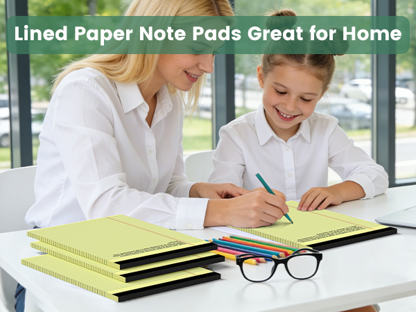 Yellow Notepads 8.5 x 11
