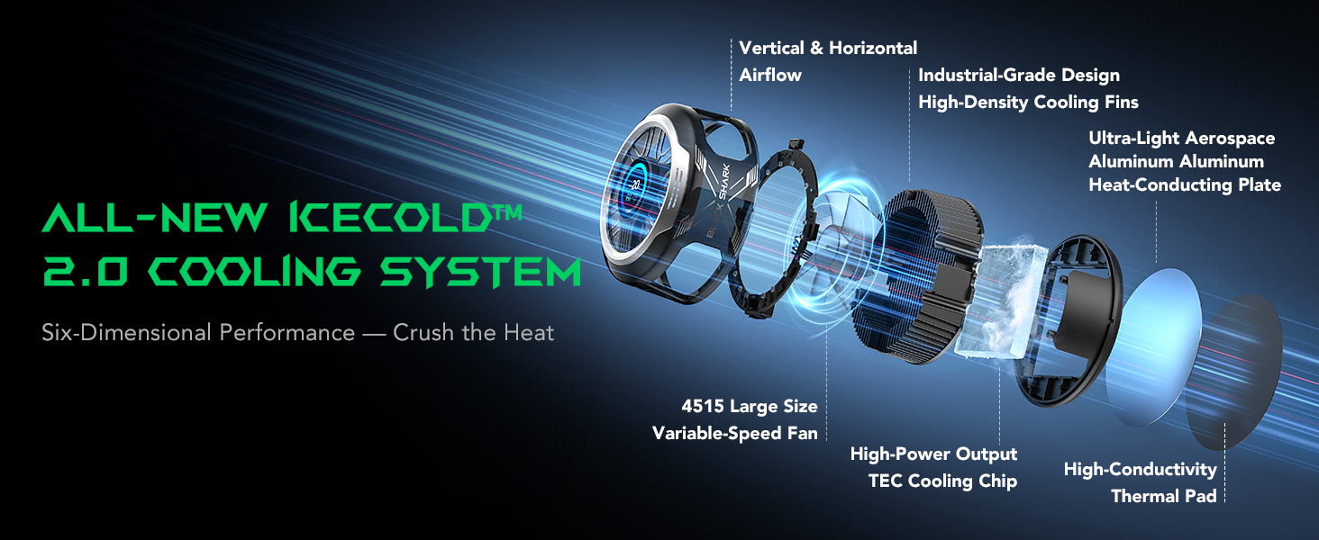 Black Shark Magnetic Phone Cooler 6 Pro