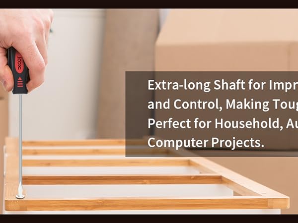 XOOL 18 PCS Magnetic Screwdriver Set with Case