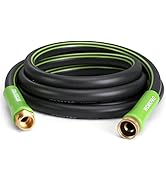 WORKPRO Garden Hose 5/8 IN x 10 FT, Durable, Flexible, Lightweight Hybrid Water Hose with 360° Ro...