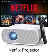 Netflix projector