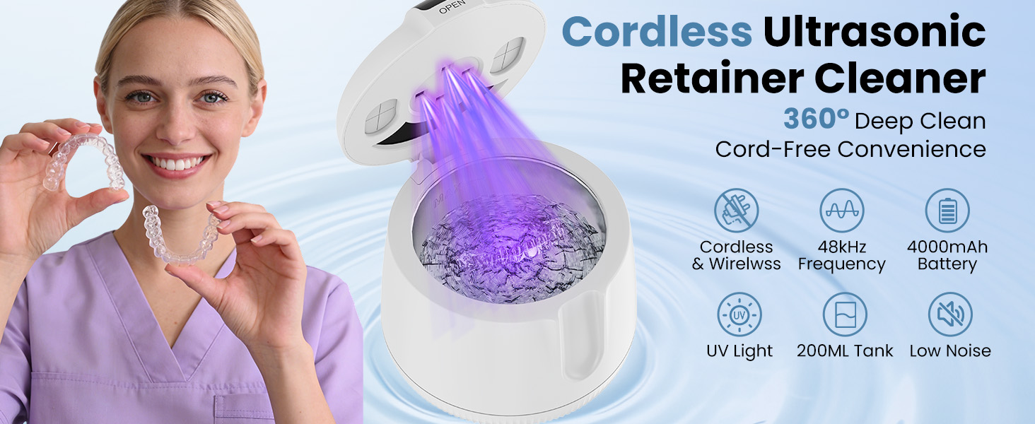 retainer cleaner machine