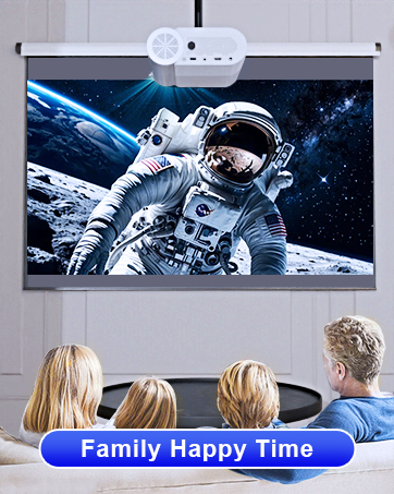 Projector with WiFi and Bluetooth