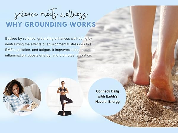 grounding mat for feet earthing mat grounding pad grounding well mat nooro grounding mat neuropathy