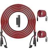 OYMSAE 25Feet SAE to SAE Extension Cable Quick Disconnect Connector 16AWG, for Automotive, Solar ...