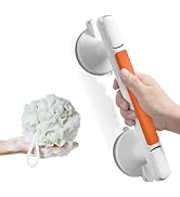 Grab Bar for Bathtubs and Showers, Zynuhmo 12'' Suction Safety Grab Bar with 1PCS Bath Ball Sucti...