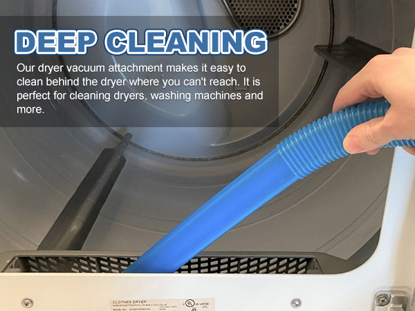 dryer vent cleaner kit with Universal Connector
