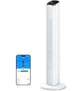 GoveeLife White Tower Fan for Bedroom, 36