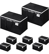 EpicTotes Extra Large Moving Boxes-Moving Bags with Zipper, Carrying Handles and Tag Pocket-Movin...