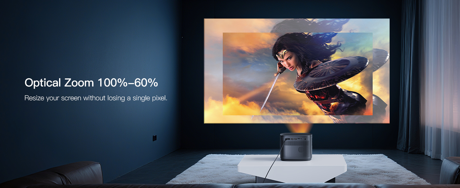 projector 1080p HD home theater outdoor movie portable projectors mini small video projector