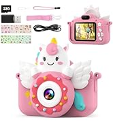 TIATUA Kids Camera for Girls &amp; Boys, Toddler Camera Toys for Age 3-12 Kids with 32GB Card &amp; Dual ...