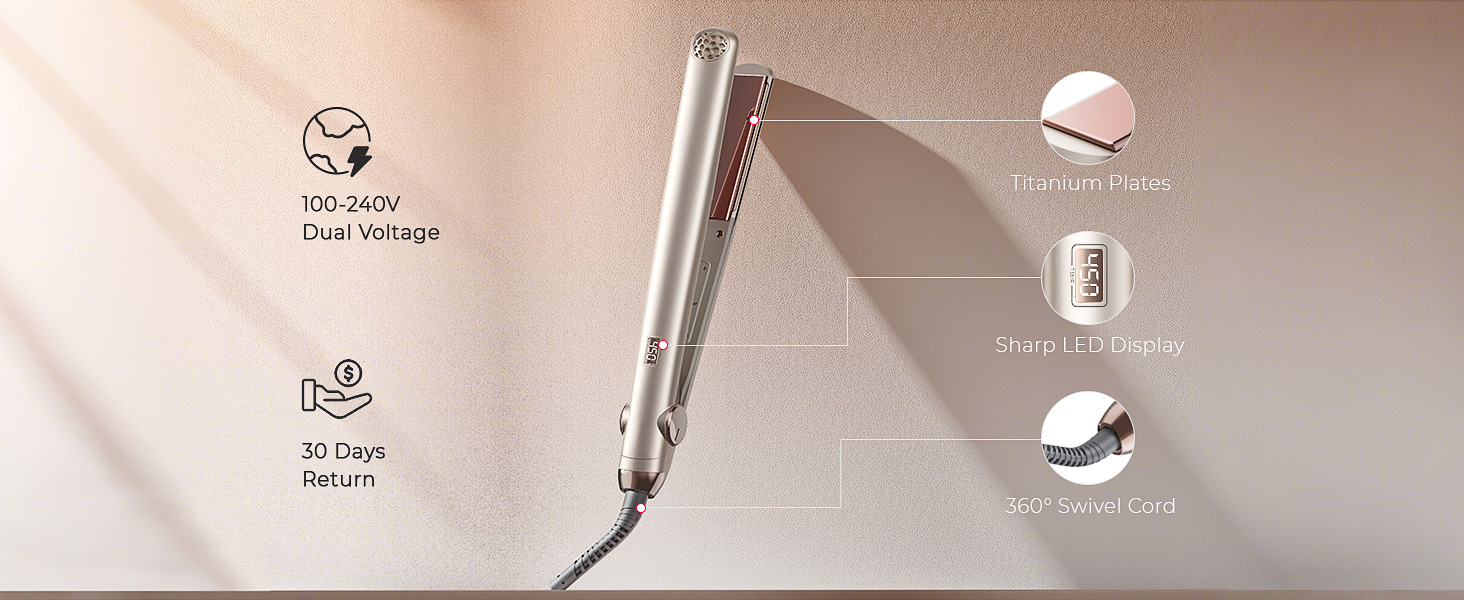 TYMO Flat Iron Hair Straightener