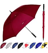 BARAIDA Golf Umbrella Large 62/68/72 Inch, Extra Large Oversize Double Canopy Vented Windproof Wa...