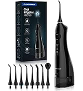 Hangsun Water Flossers for Teeth Cordless Portable Dental Oral Irrigator HOC760 300ML Rechargeabl...