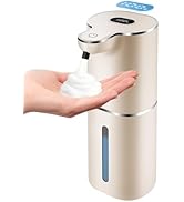 Automatic Foaming Soap Dispenser with Digital Display, 6-Level Foam Adjustable, Rechargeable, 12....
