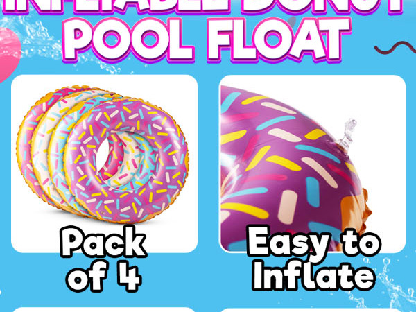 donut pool float donut decorations pool floats kids pool inflatables for kids pool tubes for kids