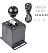 CNRAQR PC USB Racing Game Simulator Shifter Compatible with Logitech G29 G27 G25 G920,T300RS/GT 7+R