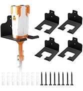 SUREUP9 Garage Organizer Trimmer Rack Weed Eater Hanger, 4-Pack Heavy Duty Wall Mount Tool Holder...