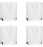 Mcredy 4 Pcs Ice Cream Cone Holder Stand Acrylic Small Ice Cream Rack Easy to Clean Waffle Cone H...