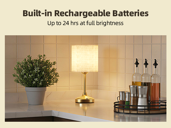 Cordless Table Lamp