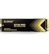 ORICO Industrial SSD 2TB M.2 NVMe SSD, PCIe 4.0 Drive with 7450MB/s Read Speed, TLC NAND, Advance...