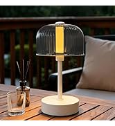 GUANBAY Wireless Charging LED Desk Lamp, Touch Switch, Three Color Temperatures, Smoke Gray Trans...
