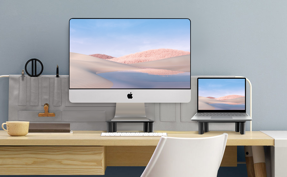 2 pack monitor stand riser