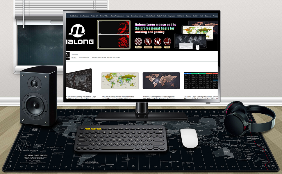 large gaming mouse pad