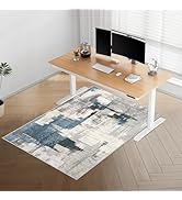 Kuyal Office Chair Mat for Hardwood Floor, 36 x 55 inches Computer Gaming Chair Mat, Low Pile Car...