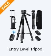 K&amp;F CONCEPT Camera Tripod, 75" Lightweight Portable Travel Outdoor DSLR Tripods for Camera Phone ...