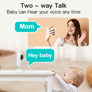 Talk to your little baby anytime you want