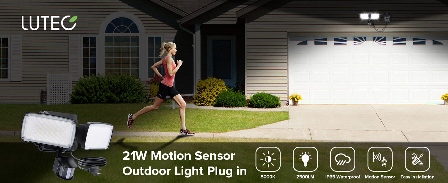 motion sensor outdoor lights