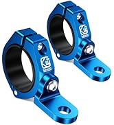 VAZESWIN 2 PCS UTV Whip Mounts, Sturdy Whip Flag Mount, Aluminium Alloy UTV Whip Light Mount, 360...