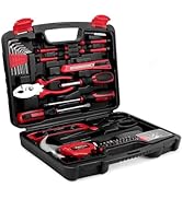 KingTool Home Repair Tool Kit - 149 Pieces Basic Home Repair Tool Set, General Mechanic Tool Set,...