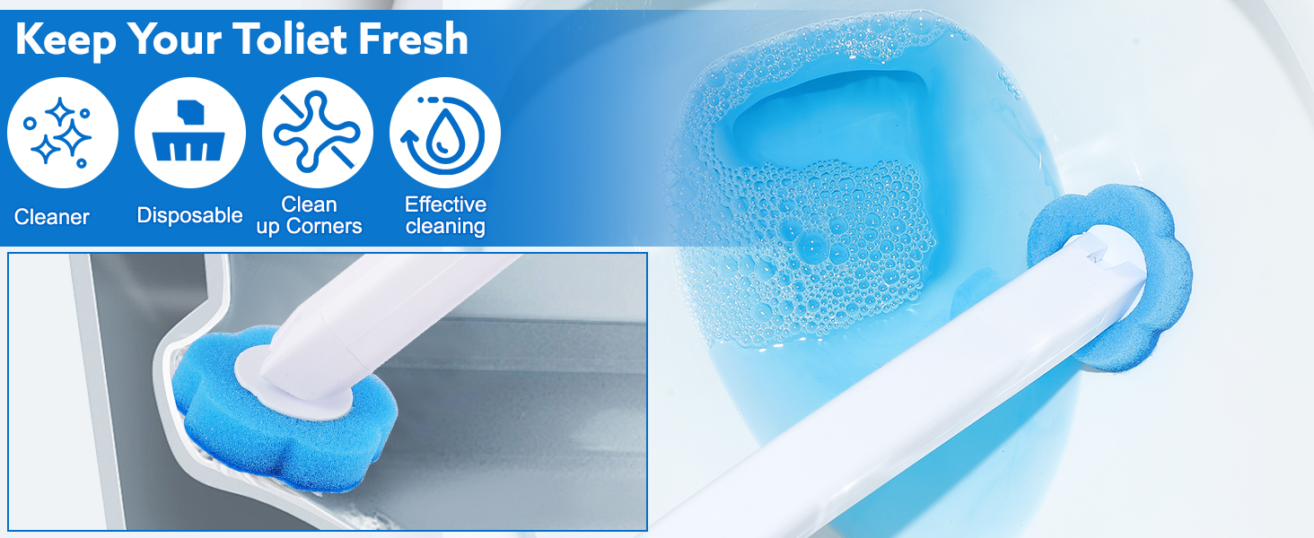 Disposable Toilet Brush