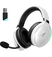 KOFIRE UG-06 Wireless Gaming Headset with 3D Surround Sound, 2.4G Wireless Gaming Headphones with...