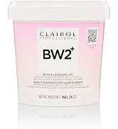 Clairol Professional BW2+ Extra Strength Powder Lightener, Up to 9 Levels of Lift for Hair Highli...