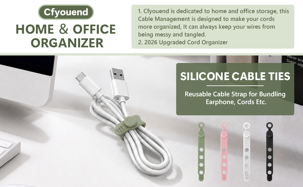 Silicone Cable Ties