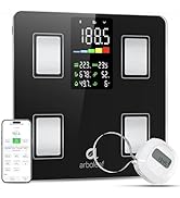 arboleaf Smart Scale and Tape Measure, Body Fat Measuring Tape and Smart Scale for Body Weight, D...