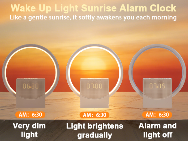 sunrise alarm clock