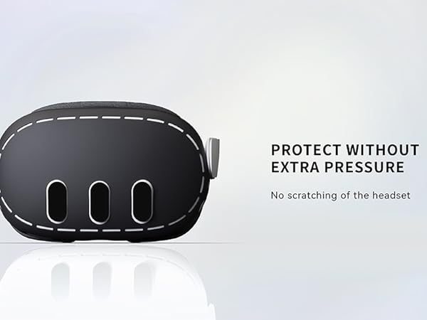 no scratching of the headset