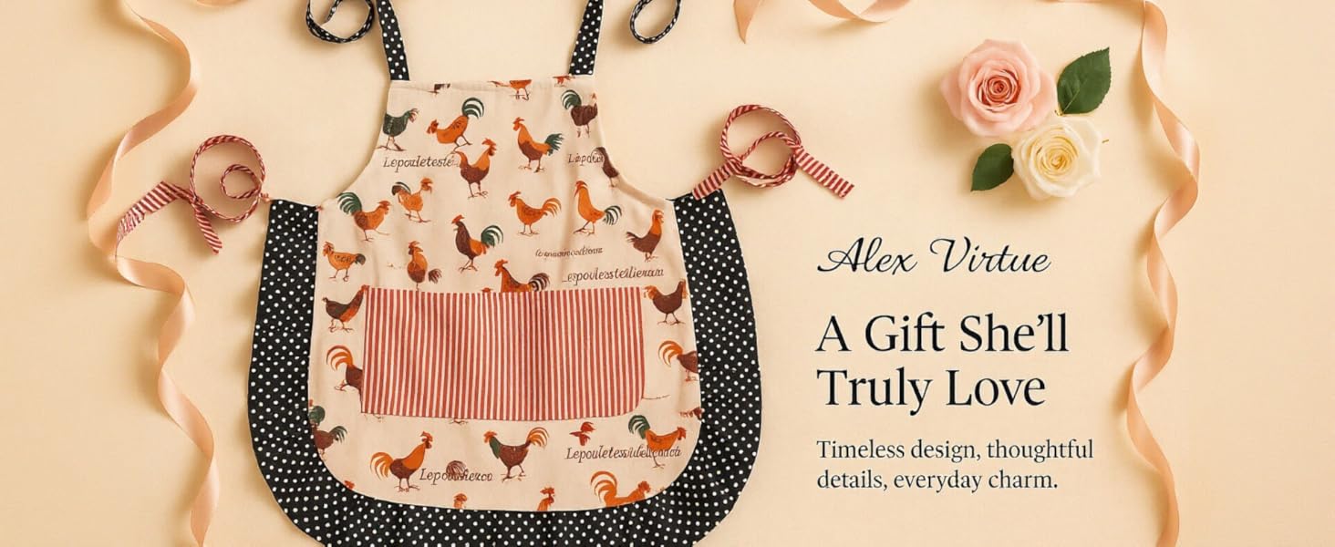 apron for women with pocket