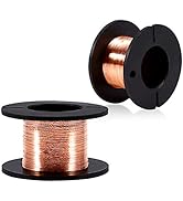 Enameled Copper Wire, 5pcs Diameter 0.1mm Length 12m Enamelled Repair Wire for Precision Motherbo...
