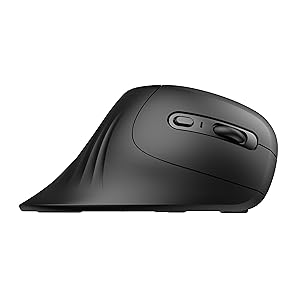Silent Dual Mode Vertical Mouse, Vertical Silent Mouse, Perfect Grip, Most Comfortable Ergonomics