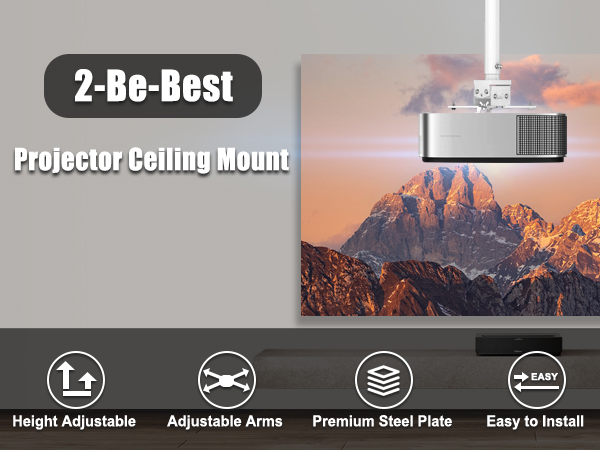 projector ceiling mount adjustable
