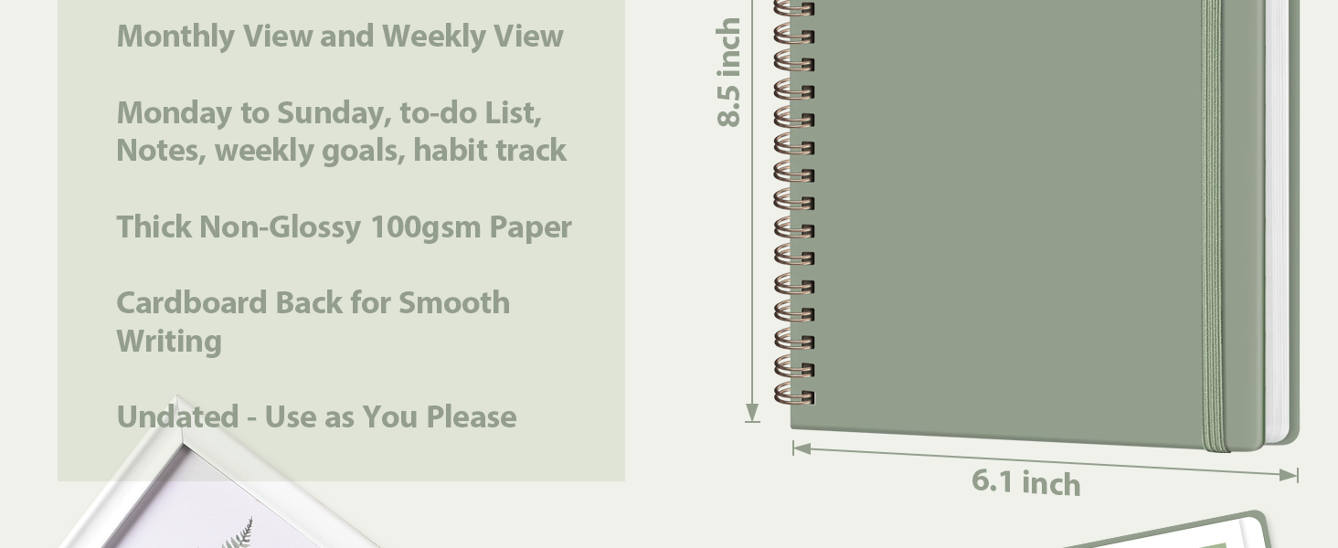undated planner