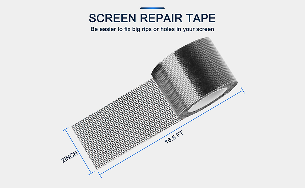 Screen repair tape